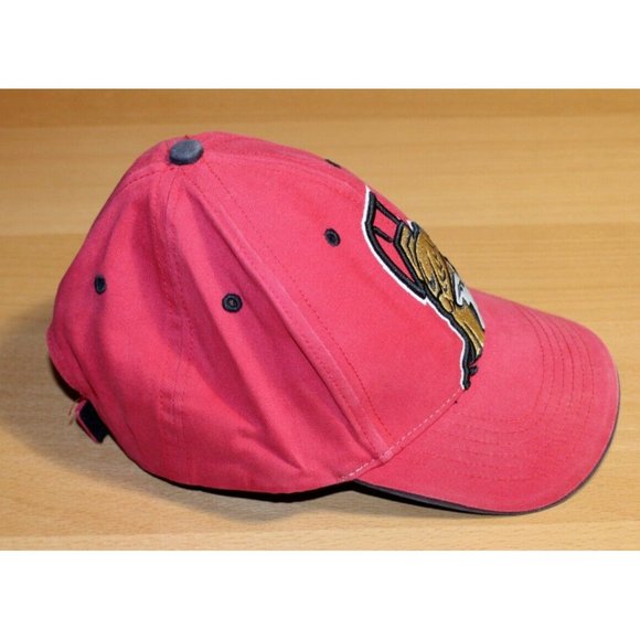 NHL Hockey Ottawa Senators Snapback Hat Cap OS One Size '47 Red Embroidered Logo - Picture 3 of 7